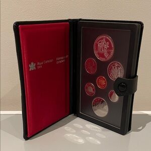 RCM 1983 Proof Set of 7 Coins - World University Games Edmonton
